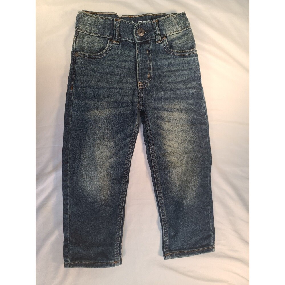 OshKosh B'gosh Toddler Boys Size 3T Straight Leg Jeans Medium Wash